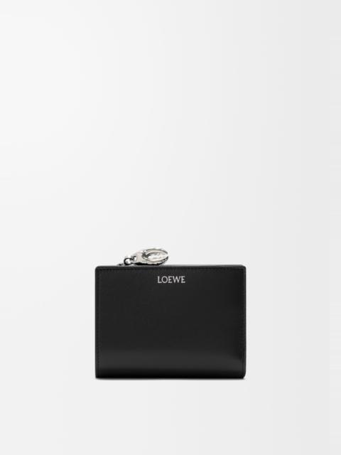 Loewe Claw compact wallet in glossy lambskin