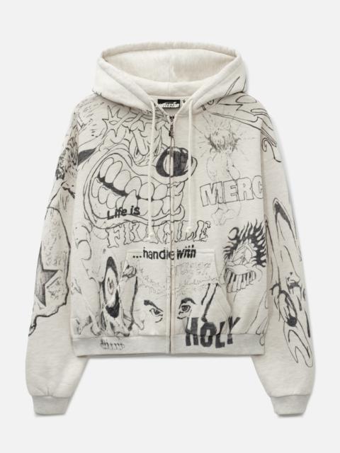 HELLSTAR GRAFFITI ZIP-UP