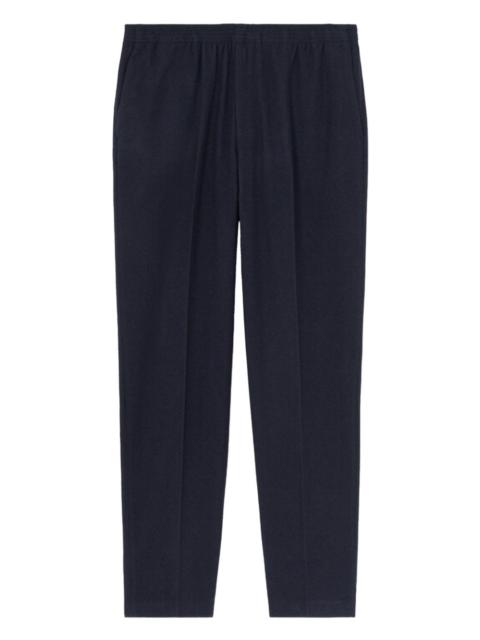 Loro Piana creased trousers