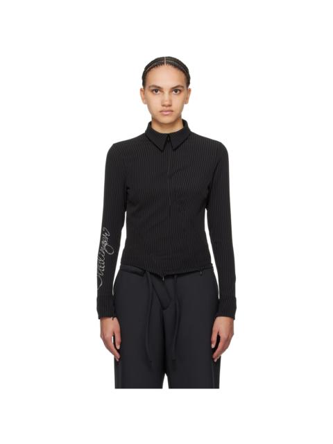 OTTOLINGER Black Zip Shirt