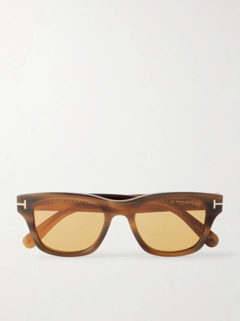 TOM FORD Caleb-02 Square-frame Acetate Sunglasses