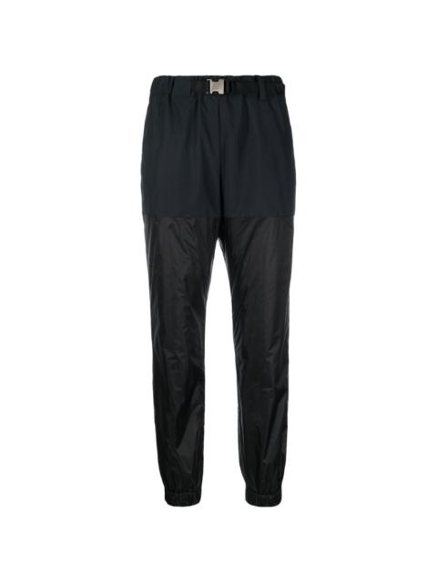 hybrid cropped tapered trousers