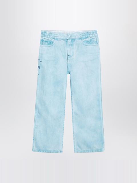 Light blue denim jeans with EKD