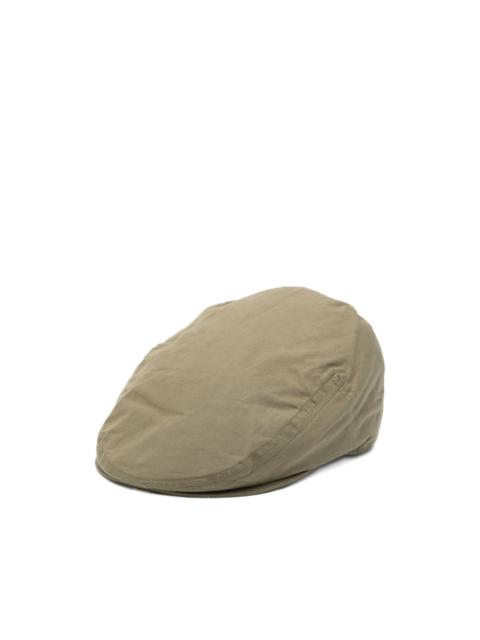 Barbour logo-patch flat cap