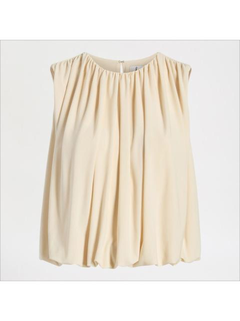 Sam Edelman Blouson Crop Top