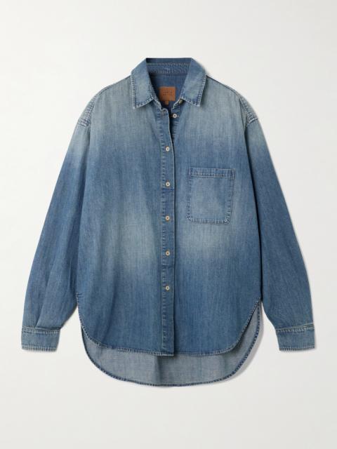 JAMIE HALLER The Essential Denim Shirt