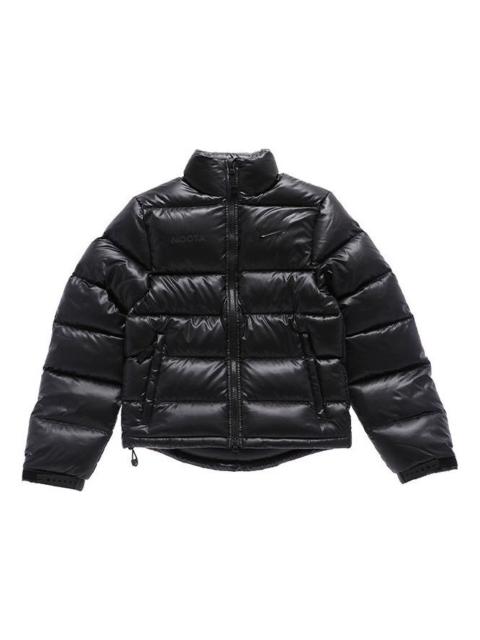 Nike Nike x NOCTA Drake Stand Collar Down Jacket Asia Sizing 'Black' DA4137-010