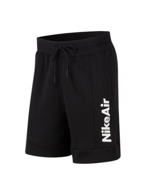 Nike Men's Nike Air Fleece Colorblock Black Shorts CJ4833-010