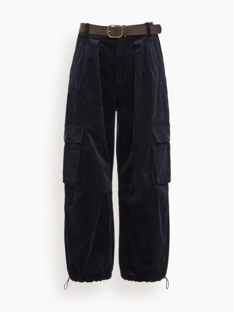 Sea Garrett Corduroy Pant in Navy