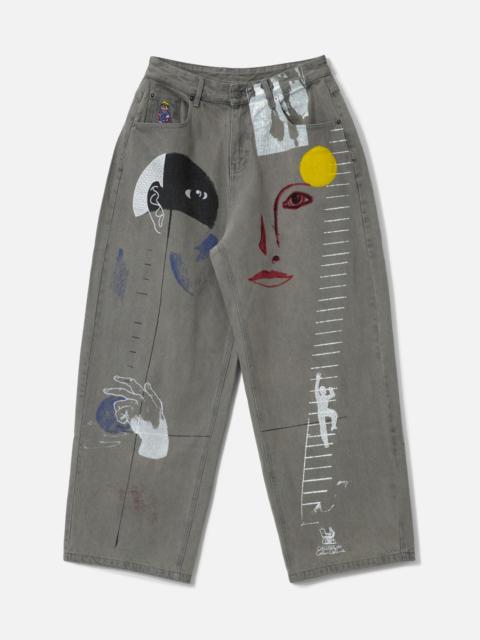 KidSuper FROM A PLACE I NEVER BEEN PANTS