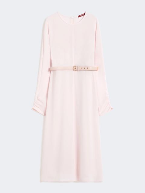 Max Mara VALIDO Cady flared dress - PINK