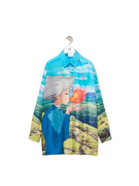 Loewe Calcifer shirt in silk