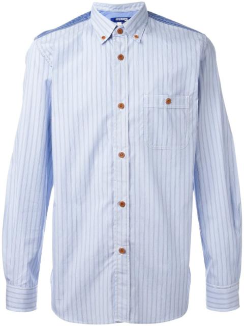Junya Watanabe MAN striped panel shirt