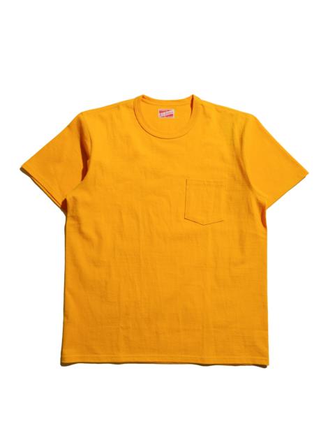 The Real McCoys MC22006 Pocket Tee Yellow