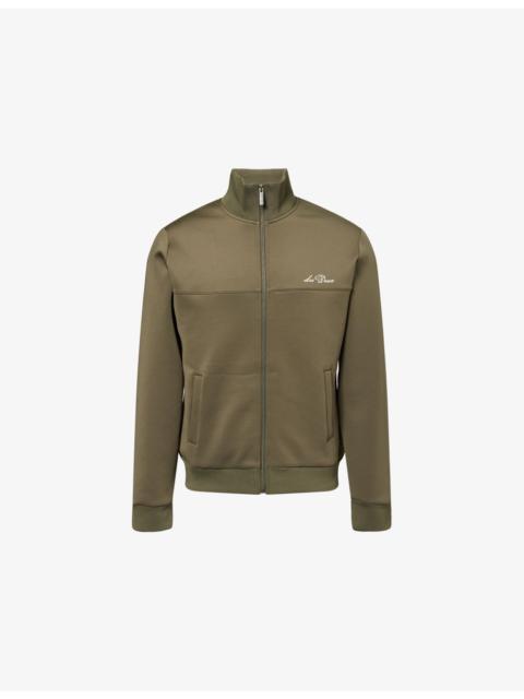 Les Deux Signature Brand-Embroidered Woven Track Jacket