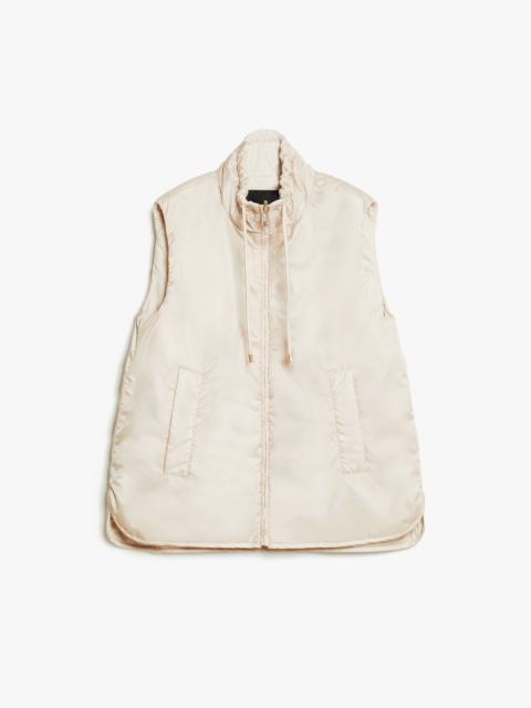 WEEKEND Max Mara YORO Reversible water-repellent canvas gilet