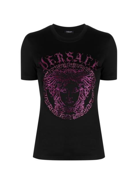 Crystal Medusa logo cotton T-shirt