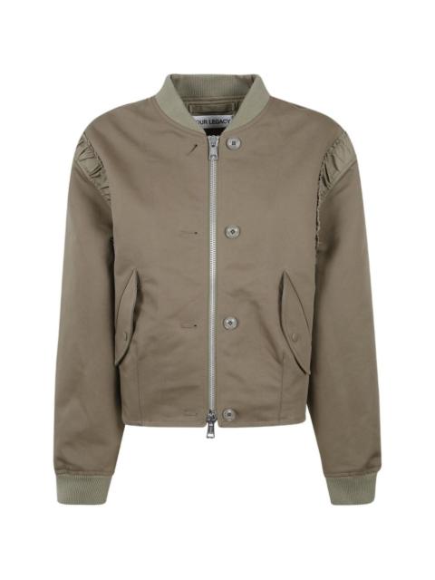 Our Legacy frill bomber jacket