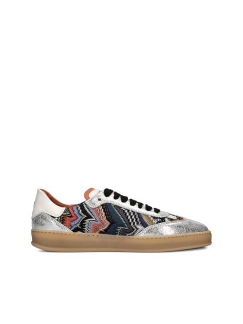 Missoni Raschel flower sneakers