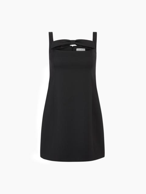 NINA RICCI MINI-DRESS WITH SQUARE NECKLINE