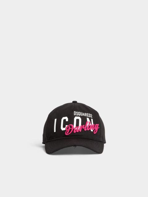 DSQUARED2 ICON DARLING BASEBALL CAP