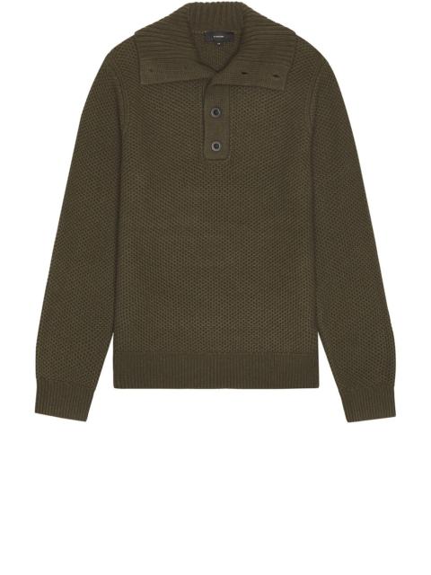 Vince Long Sleeve Mockneck Sweater