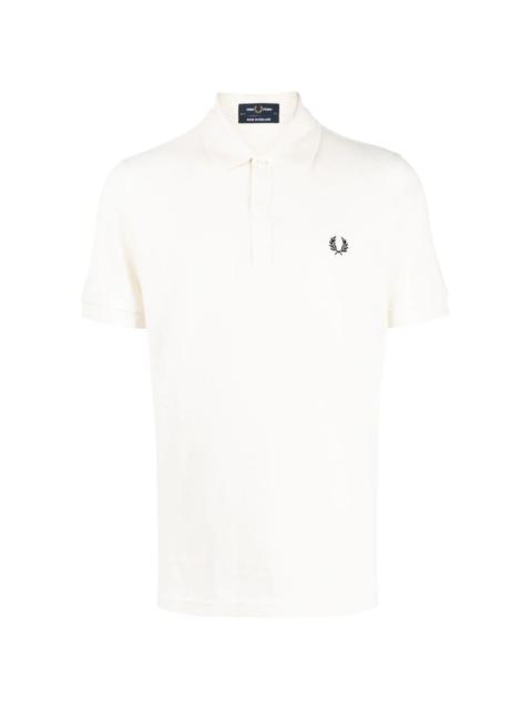 twin-tipped short-sleeve polo shirt