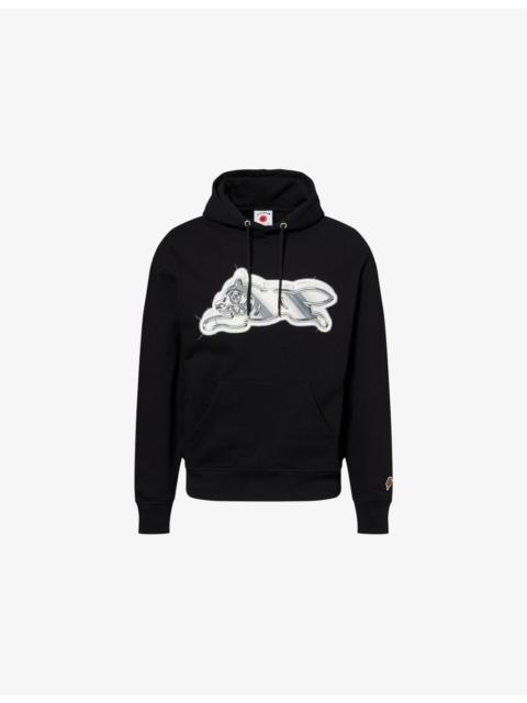 ICECREAM Iced Out Logo-Print Cotton Hoody