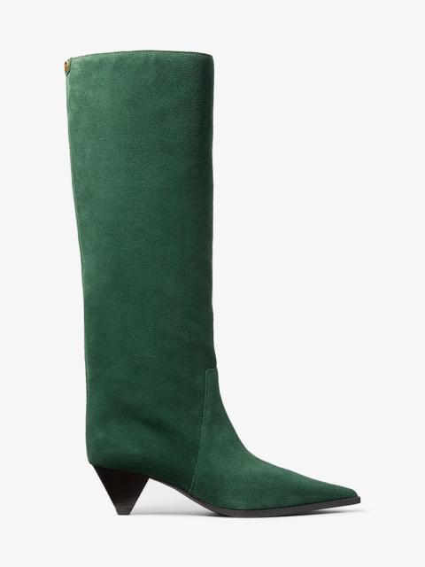 MICHAEL KORS Jayla Suede Knee-High Boot