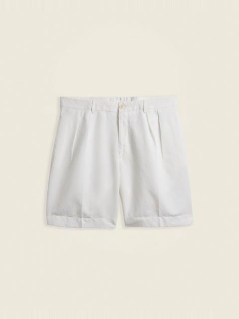 SLOWEAR Straight fit Chinolino Bermuda shorts