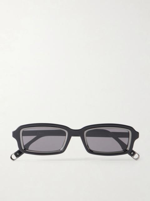 Dior DiorSymbol S2I Square-Frame Acetate Sunglasses Black
