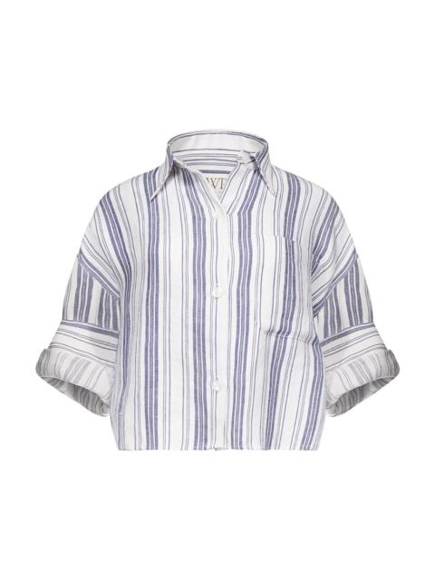 TWP Next Ex Top - Ivory Navy Stripe