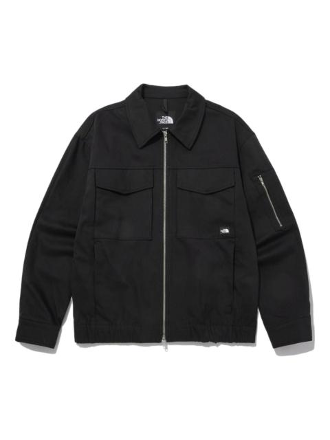 The North Face THE NORTH FACE All-Round Collar Bomber Jacket 'Black' NJ3BP00A