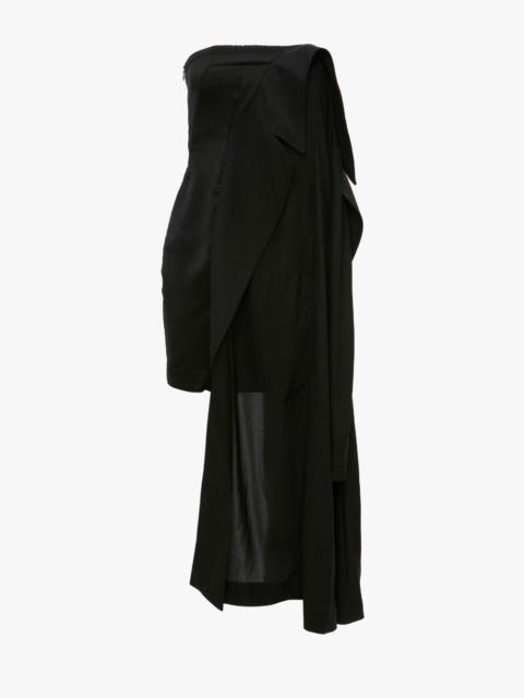JW Anderson TRENCH BANDEAU DRESS