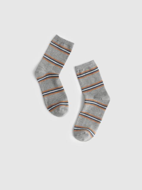 Madewell Mixed-Stripe Ankle Socks