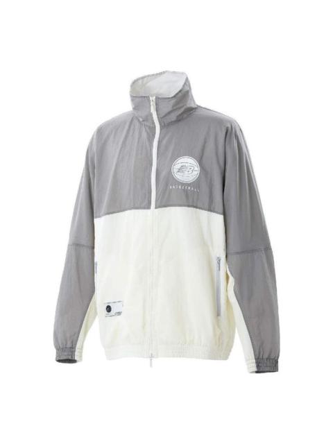 New Balance Basketball Wear Wind Jacket 'Grey' AMJ25121-GR