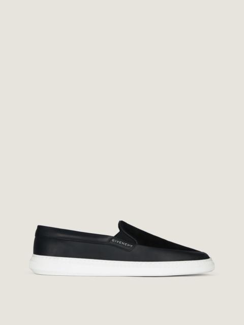 Givenchy G SET SNEAKERS IN LEATHER AND PERFORATED SUEDE