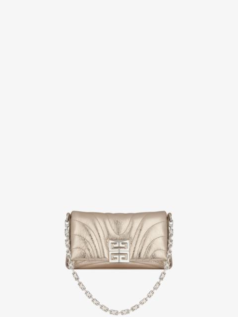 Givenchy MICRO 4G SOFT BAG IN LAMINATED LEATHER