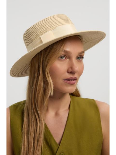KAREN MILLEN Natural Summer Hat