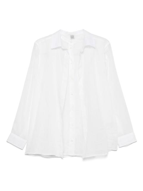 Totême double-collar shirt