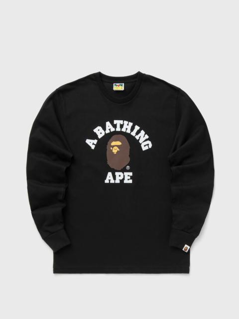 A BATHING APE® COLLEGE LS TEE