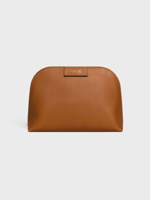 CELINE LARGE COSMETIC POUCH IN SMOOTH CALFSKIN