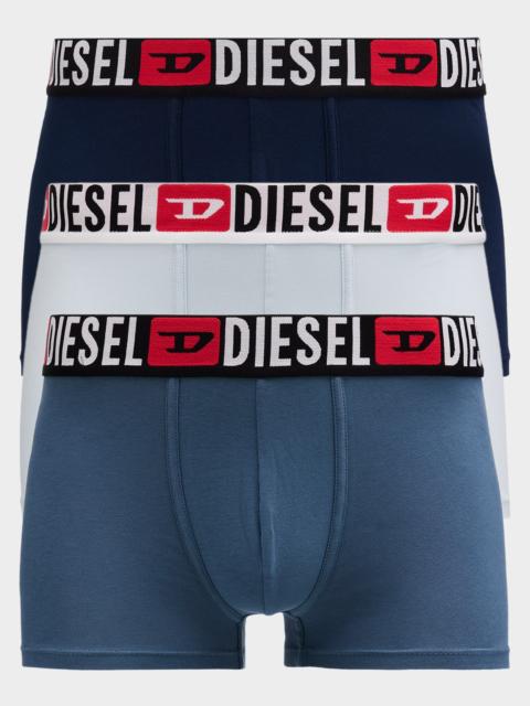 Diesel Men & apos;s Damien Multicolor DCore 3-Pack Boxer Briefs
