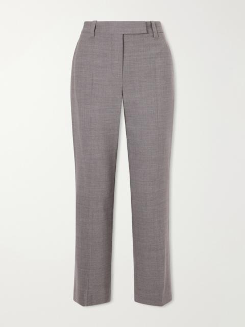 Brunello Cucinelli Tapered Wool-blend Straight-leg Pants