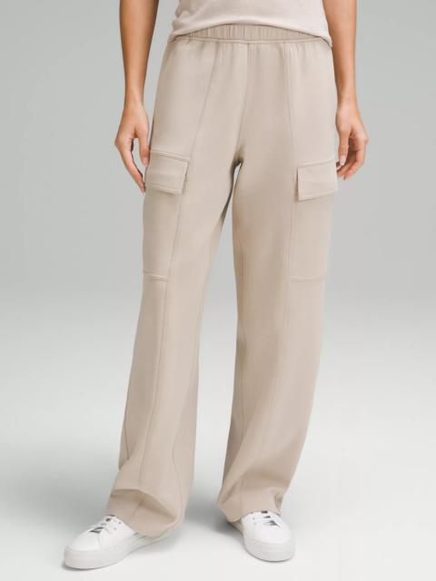 lululemon Cotton-Blend Double-Knit Mid-Rise Cargo Pant