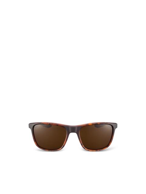Nike tortoise square sunglasses
