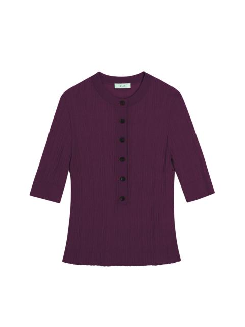 A.L.C. Fisher Fine Cotton Knit Top