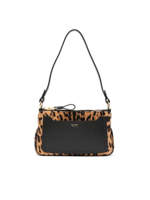 leopard-print shoulder bag