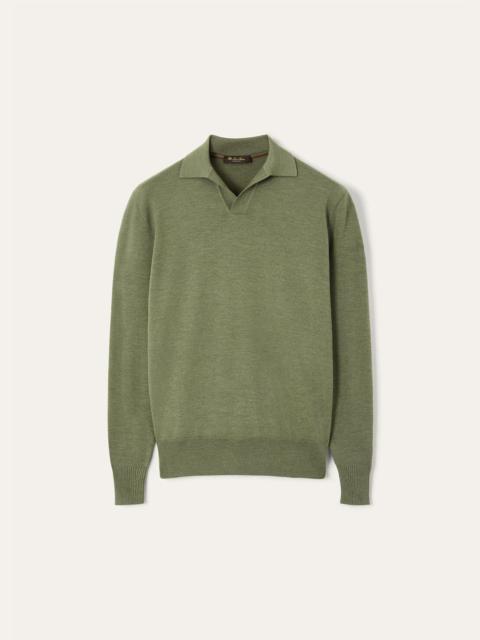 Loro Piana Buttonless Polo-shirt
