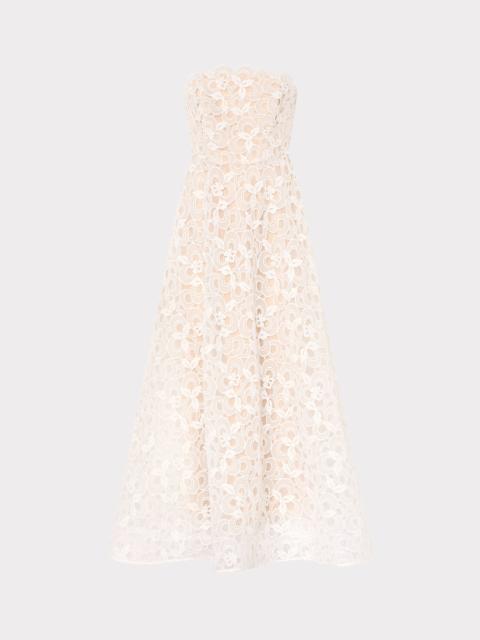 MILLY Petunia Lace Gown